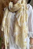 Laundry B Paisley Scarf Ochre /5 =